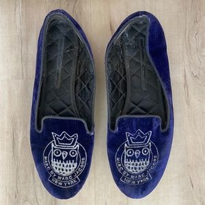 Vintage Marc by Marc Jacobs Velvet Loafers